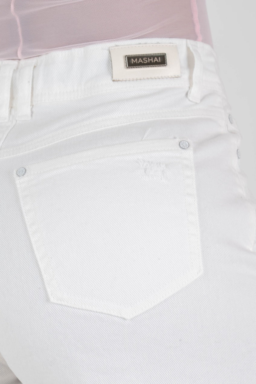 Short Blanco Confort