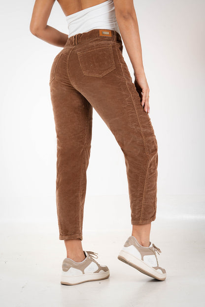 Barrel Denim Estructura Chic Stretch