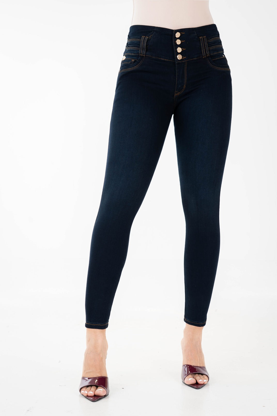 Jean Skinny Contorno Definido Stretch