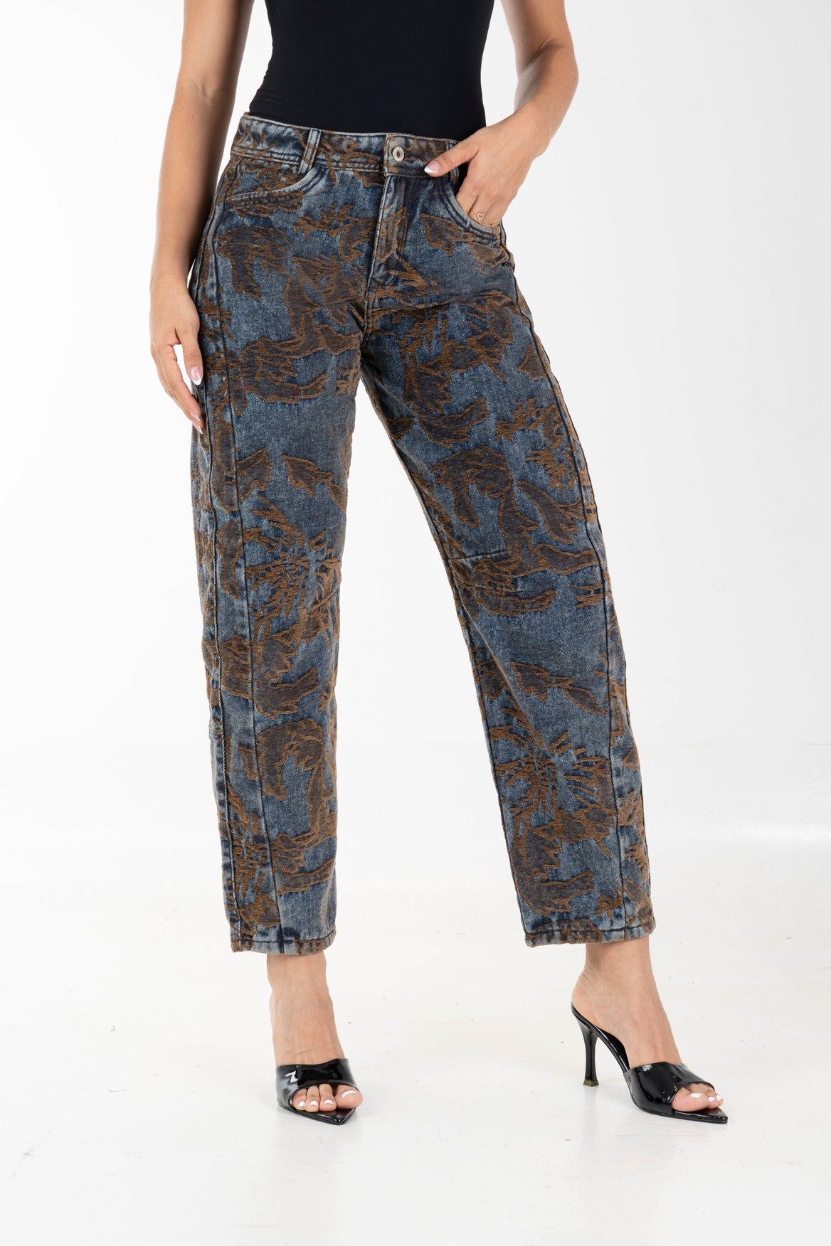 Barrel Fit Jean Silva