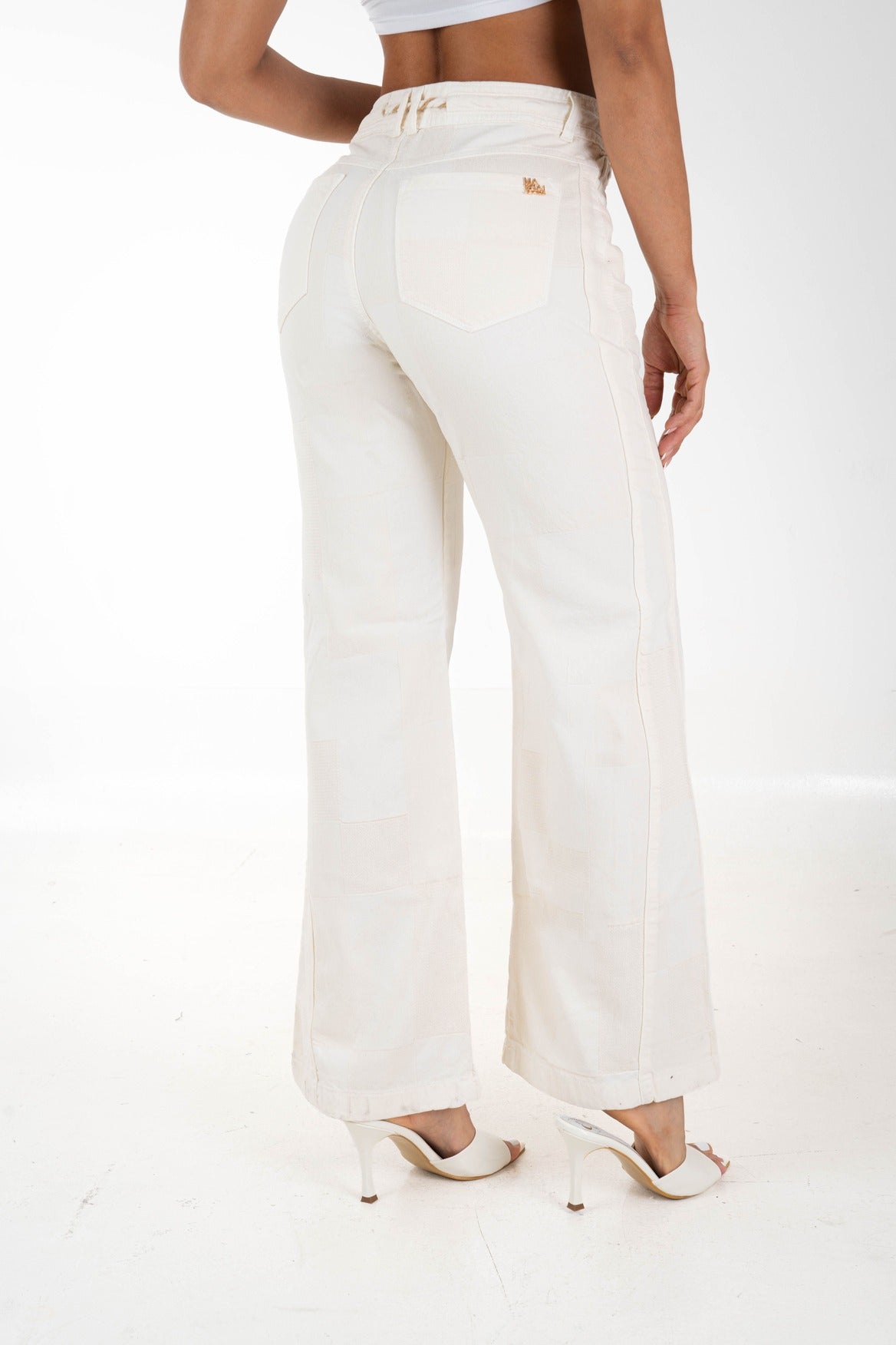 Jean Bota Recta IVORY- Rigido