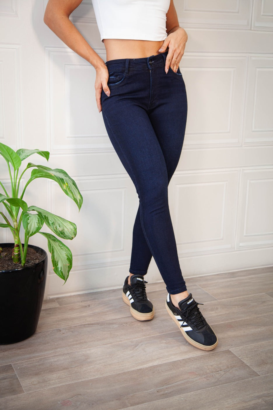 Jean Skinny Refinado Stretch