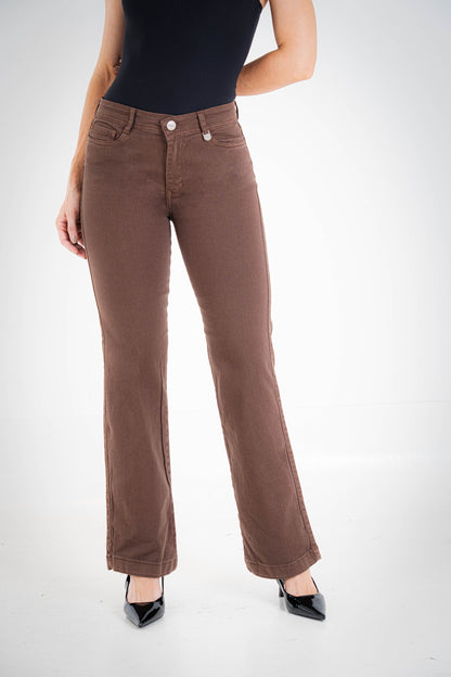 Jeans Bota Recta Colors Trendy