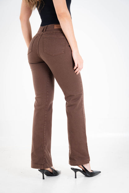 Jeans Bota Recta Colors Trendy