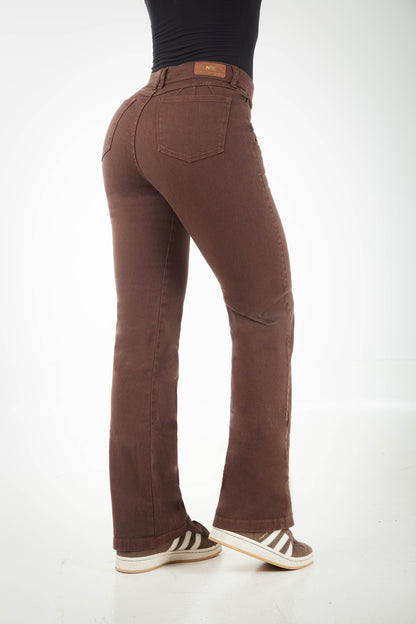 Jeans Bota Recta Colors Trendy