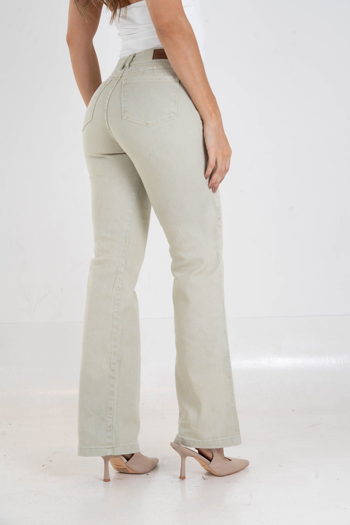 Jeans Bota Recta Colors Trendy