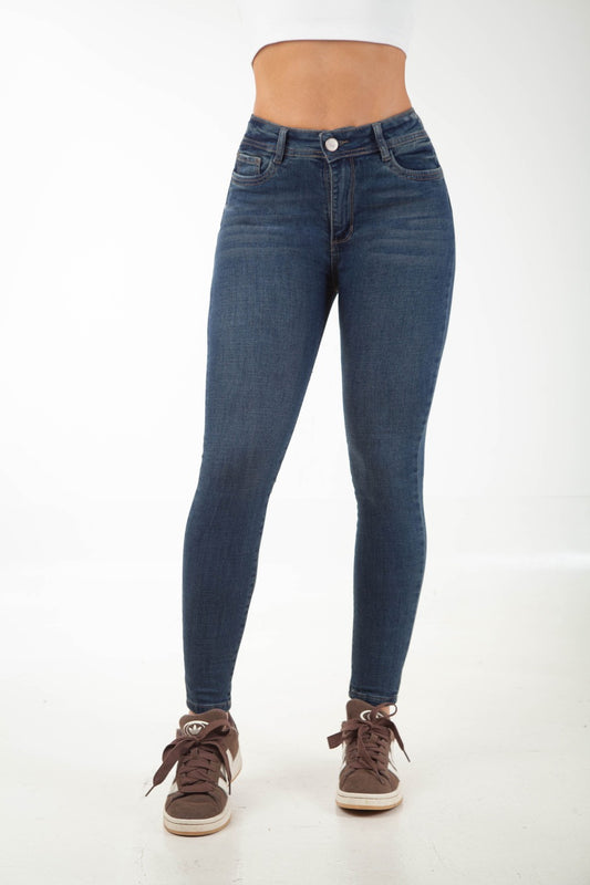 Jean Skinny Efecto Cintura Stretch