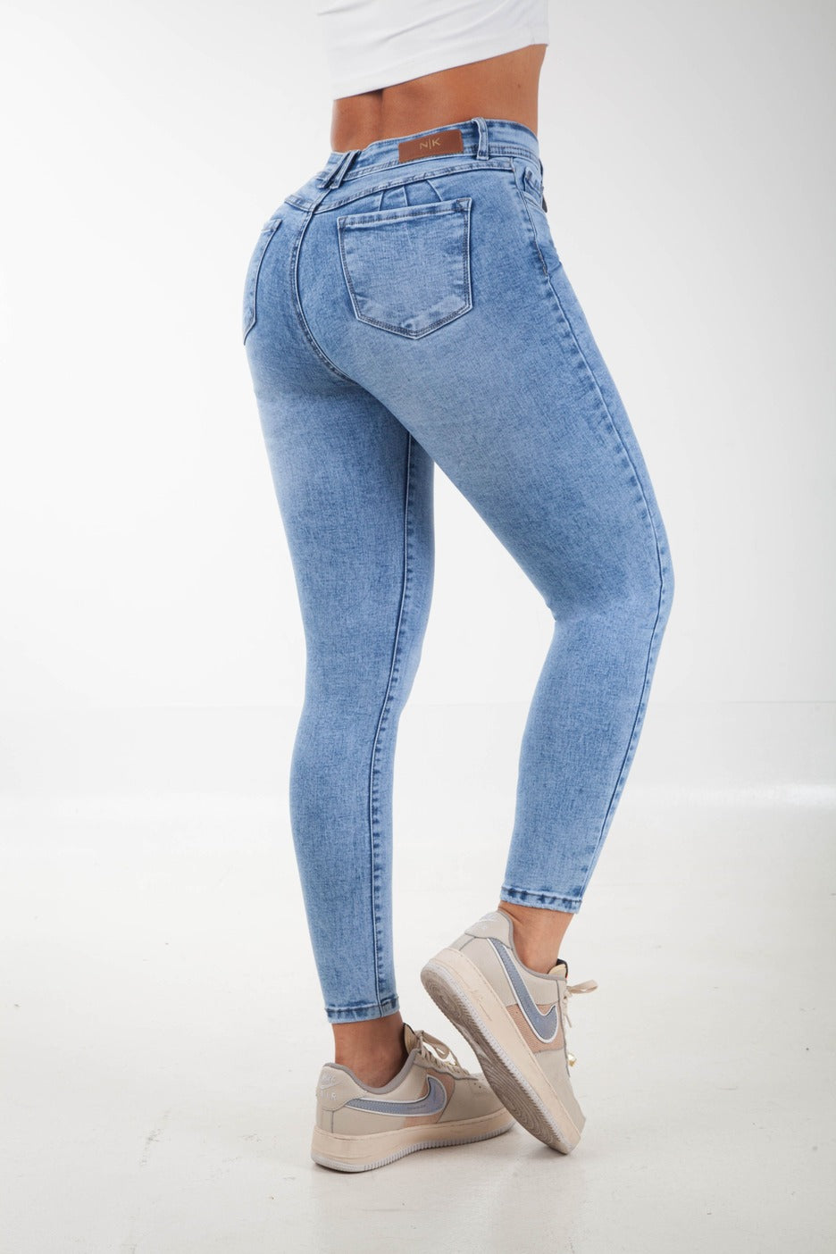 Jean Skinny Lift & Shape Tono Claro