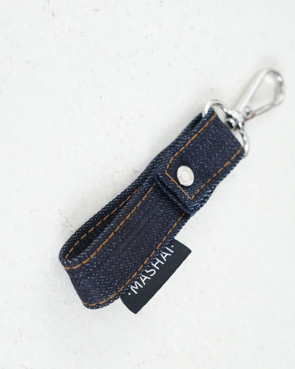 Llavero Mashai Denim · Metal Silver