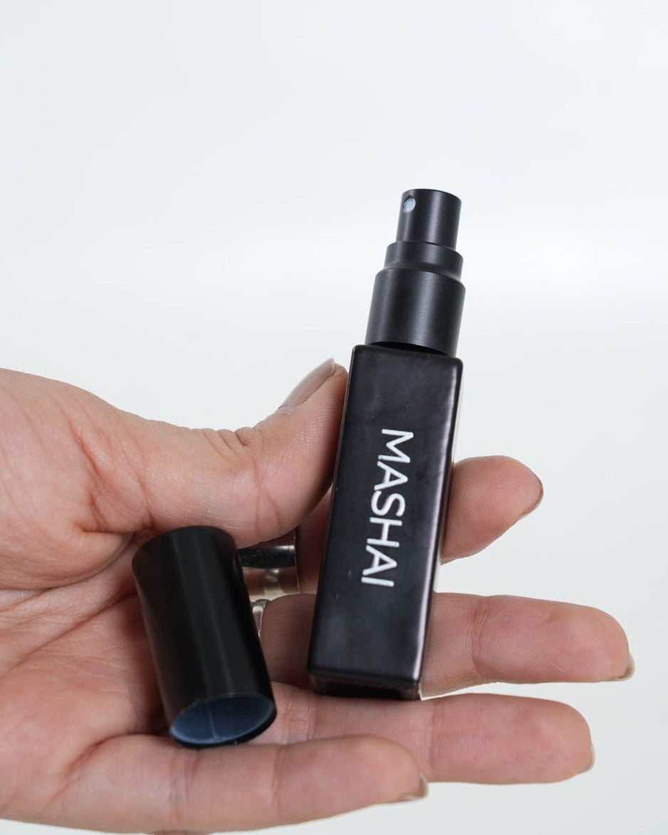 Perfume Ámbar Dorado · Spray Rellenable 10 ml