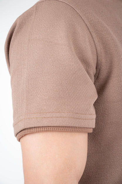 Camisa Textura Con Detalle-C001