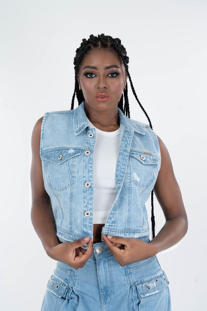 Chaleco Claro Denim-5338
