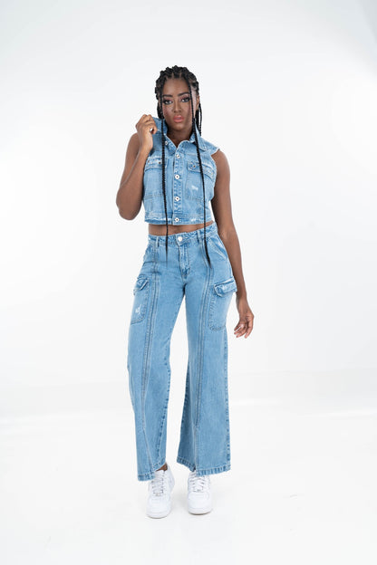 Chaleco Sin Mangas Street Style