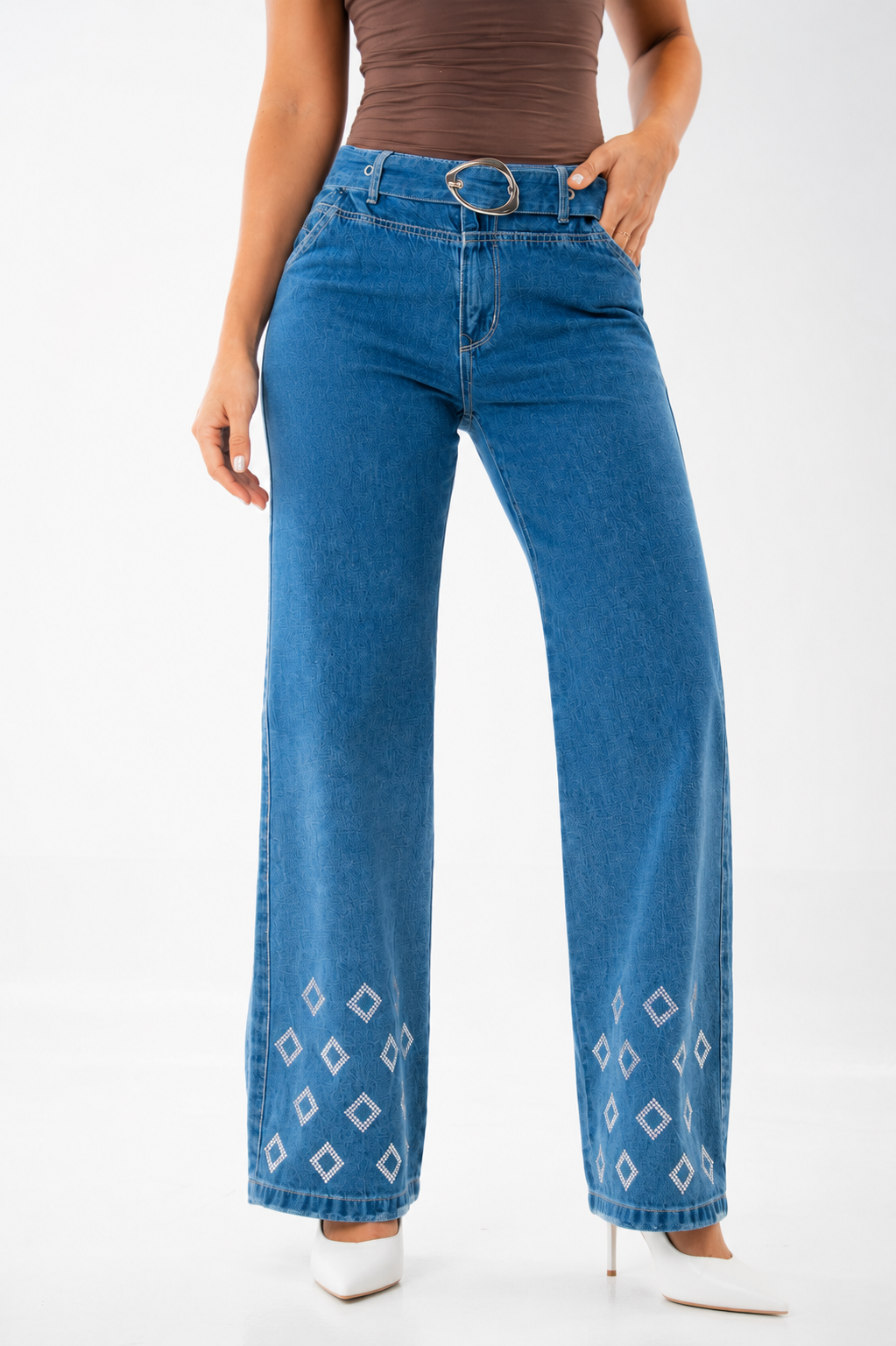 Jean Shine Wide Leg Fit