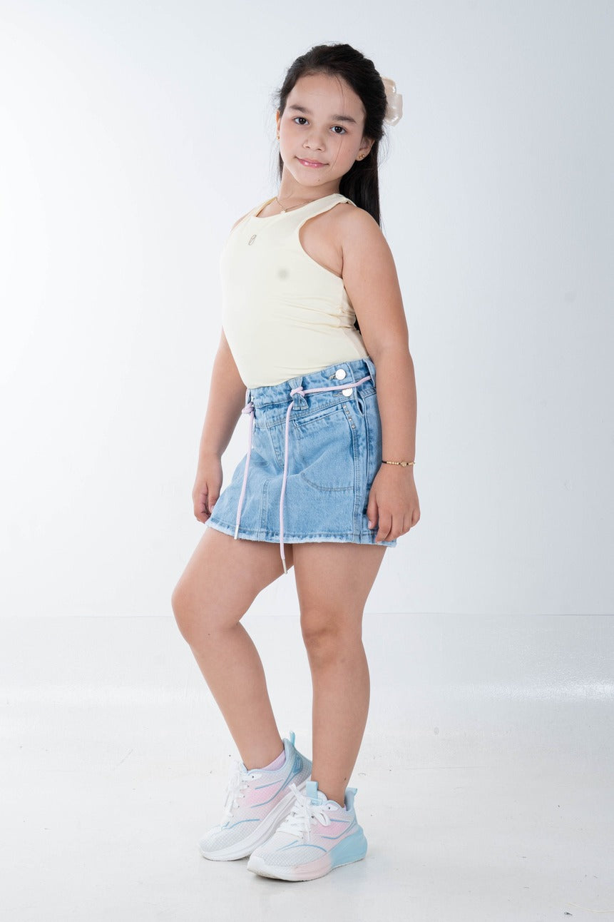 Bow Falda Short- rigida