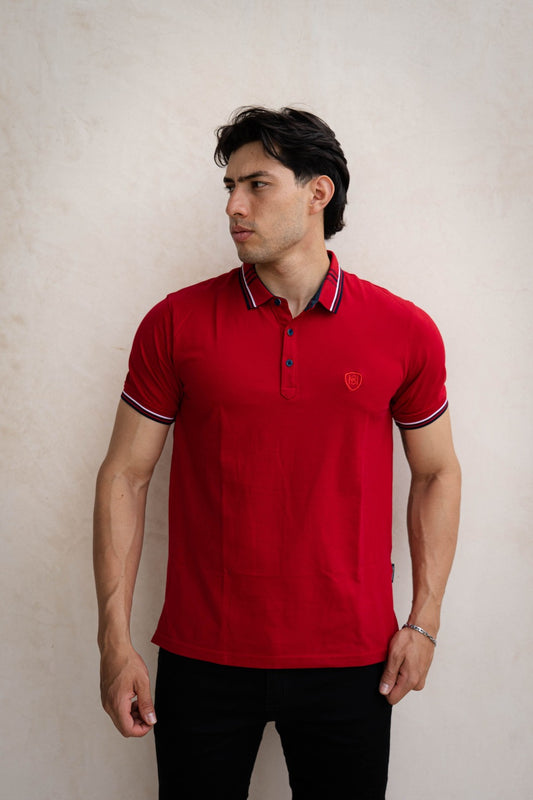 Camisa Tipo Polo Piqué-P001