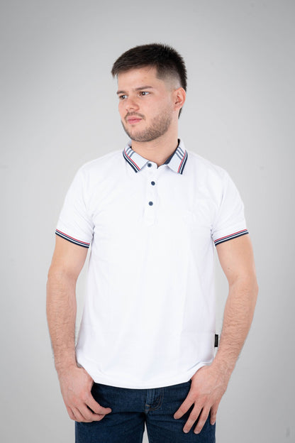 Camisa Tipo Polo Piqué-P001