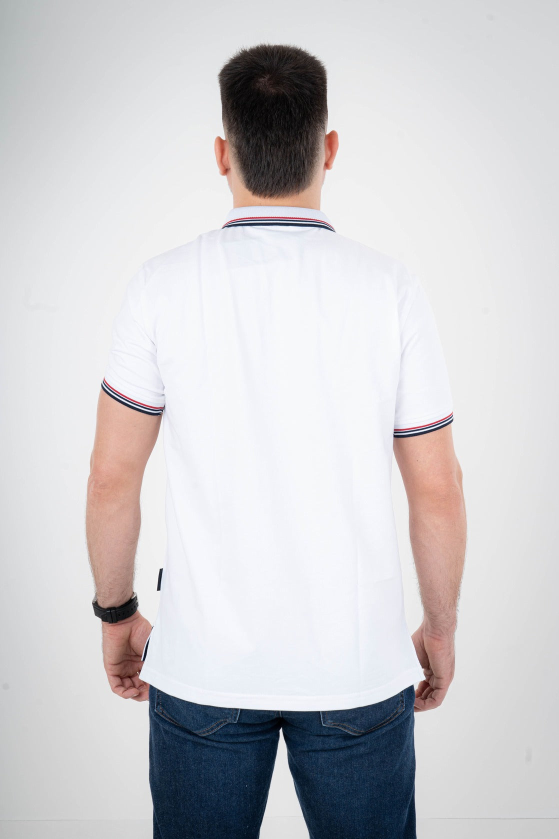Camisa Tipo Polo Piqué-P001