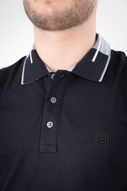 Camisa Polo Cuello Doble tono-P002