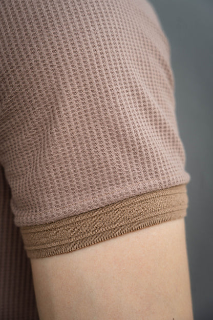 Camisa Tipo Polo Textura-T001
