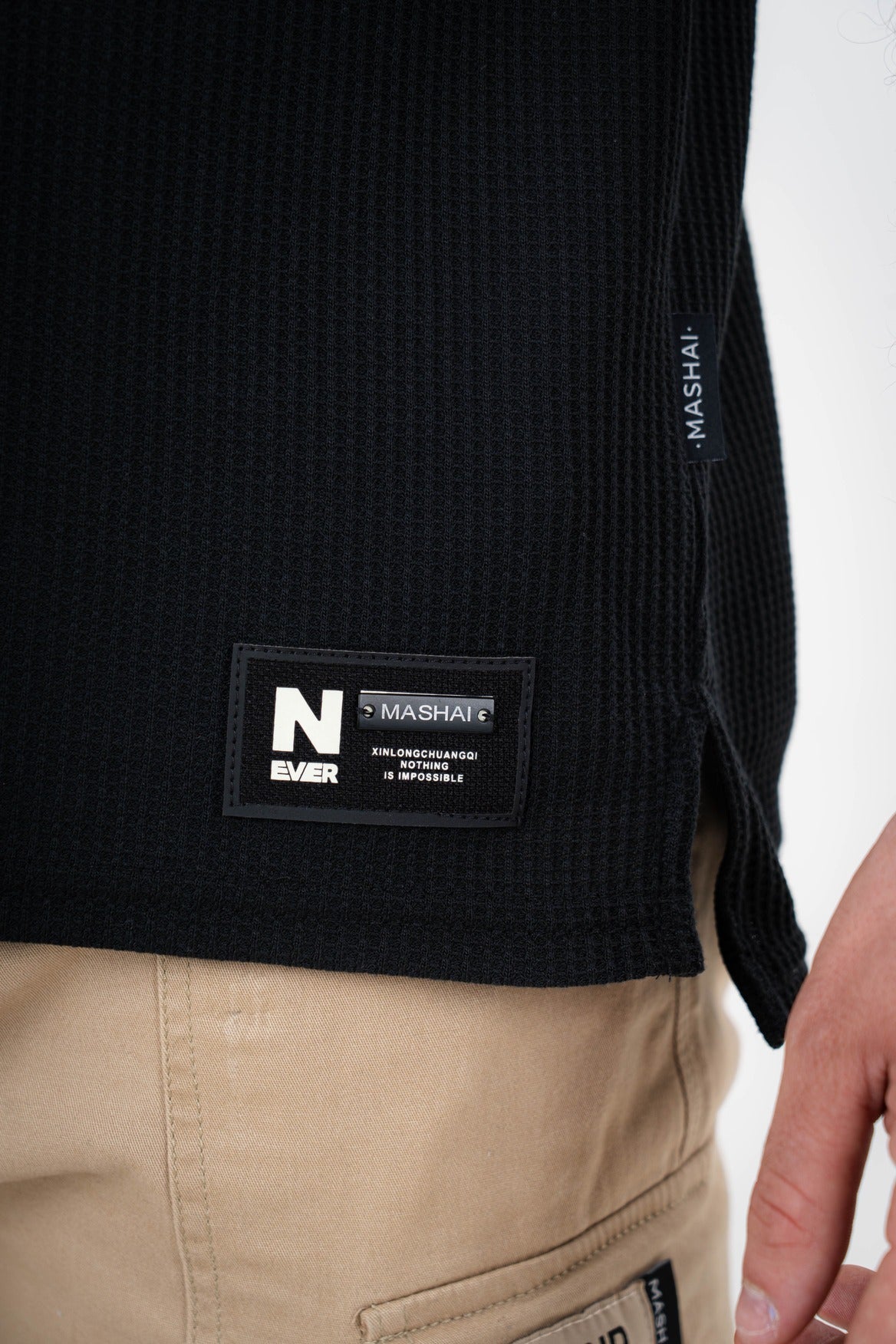 Camisa Tipo Polo Textura-T001