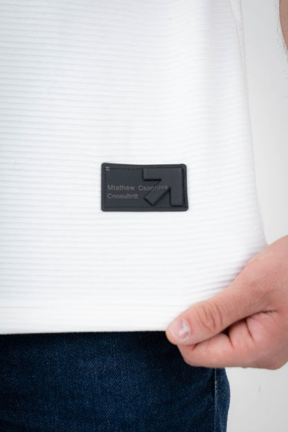 Camisa Tipo Polo Textura Con Detalles-T004