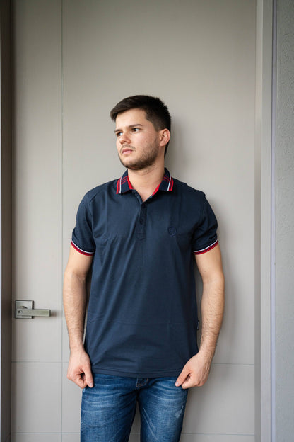 Camisa Tipo Polo Piqué-P001
